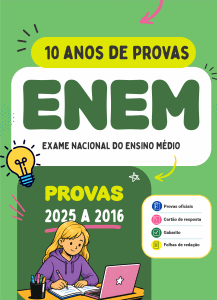 Apostila ENEM - 10 Anos de Provas (2025 a 2016) - Imagem 2